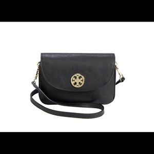 Tory Burch Black Robinson Clutch Crossbody